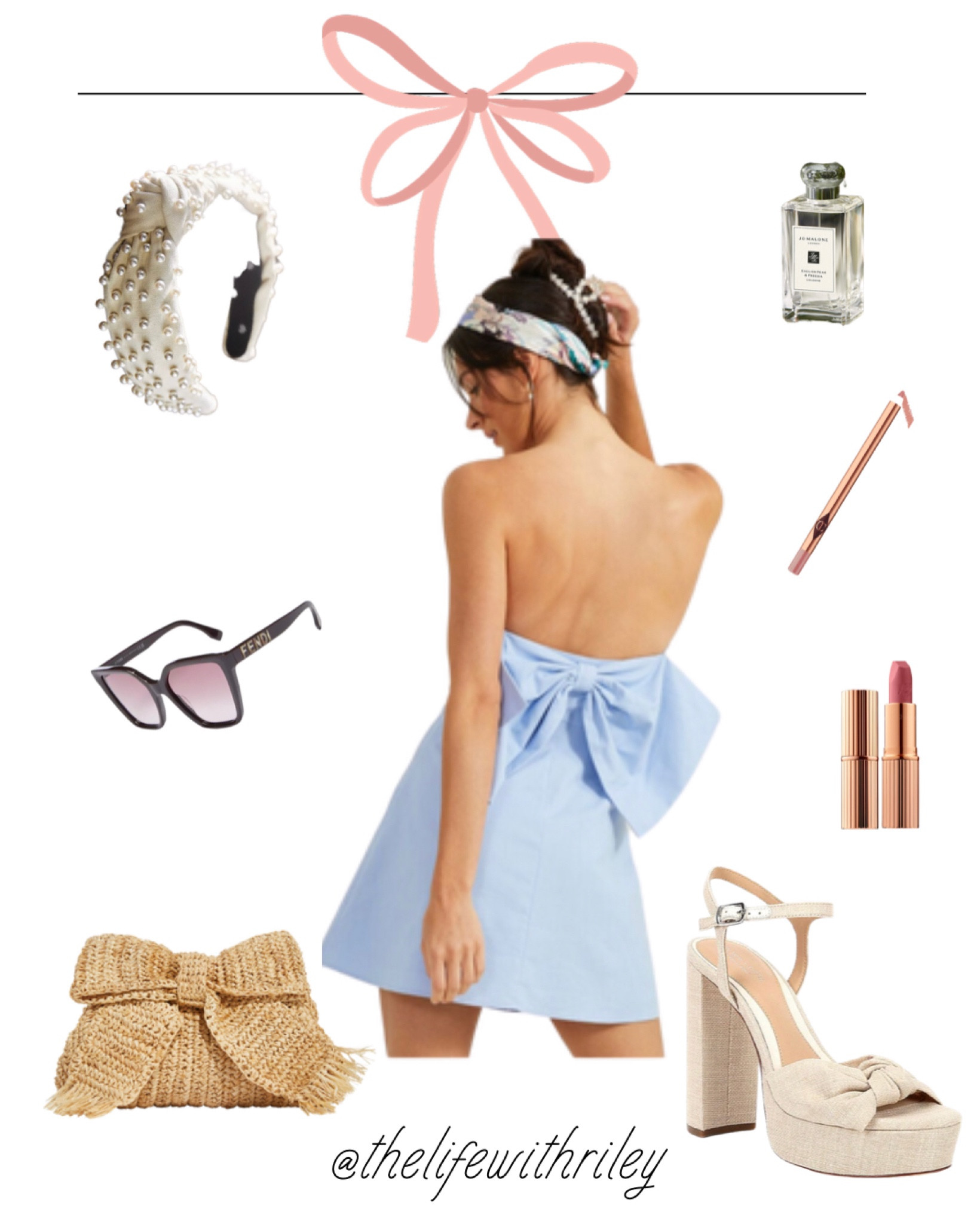 Love this blue bow dress 

This would make a great wedding guest dress, bridal shower outfit, baby shower outfit, or vacation outfit! 

Bow dress, mini dress, light blue dress, headband, platform sandals, summer outfit, blue mini dress, blue dress, baby blue 

#LTKitbag #LTKstyletip #LTKFind