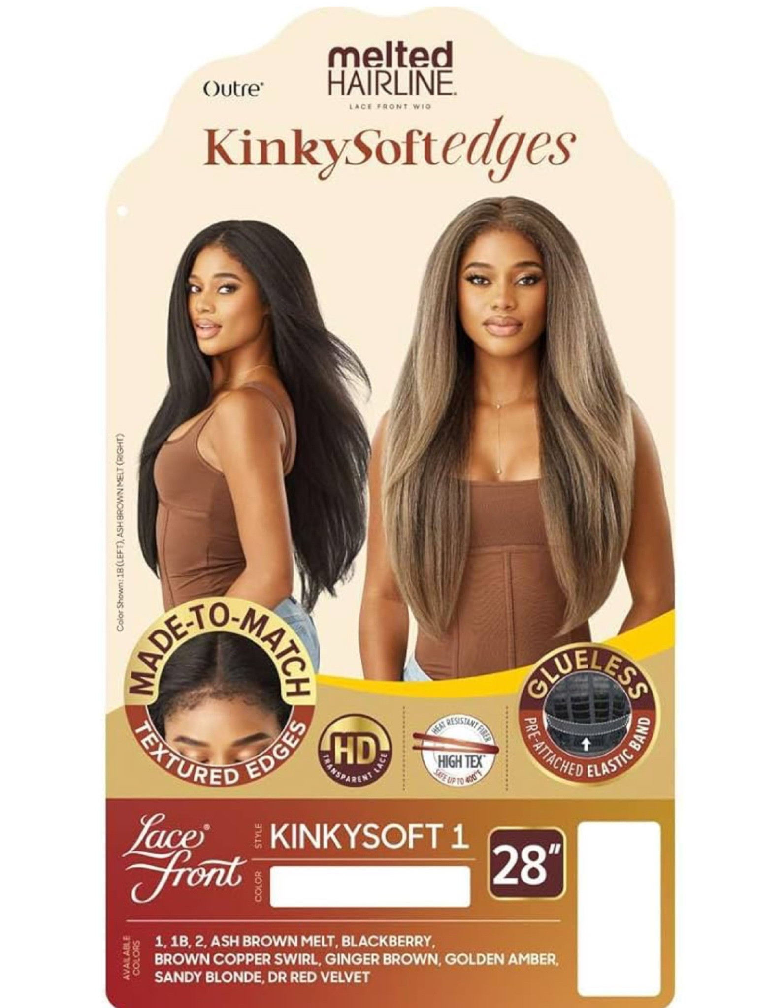 Protective styles just got easier with the Outre Melted Hairline - Kinky Soft Edges wig in Kinky Soft 1 (OFF BLACK 1B)! 🙌🏾 
This affordable, natural-looking wig blends seamlessly with your edges and gives you a flawless, low-maintenance look. 

#ProtectiveHairstyles #AffordableWigs #OutreWigs #KinkySoftEdges #NaturalHairProtection #WigStyle #HairGoals #BlackHairCare 

#LTKStyleTip #LTKPetite #LTKU