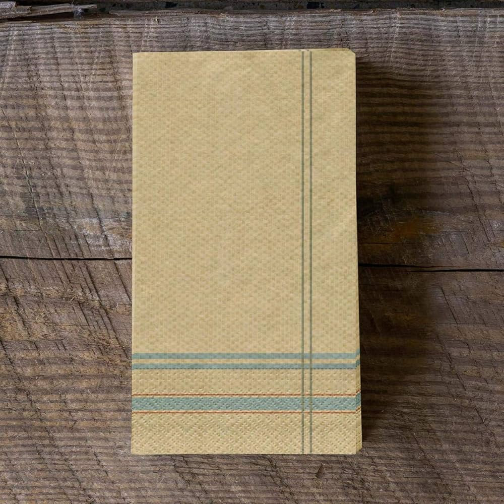 Park Hill Collection EAP00875 French Stripe Paper Dinner Napkins or Guest Towels, 8-inch Height, ... | Amazon (US)