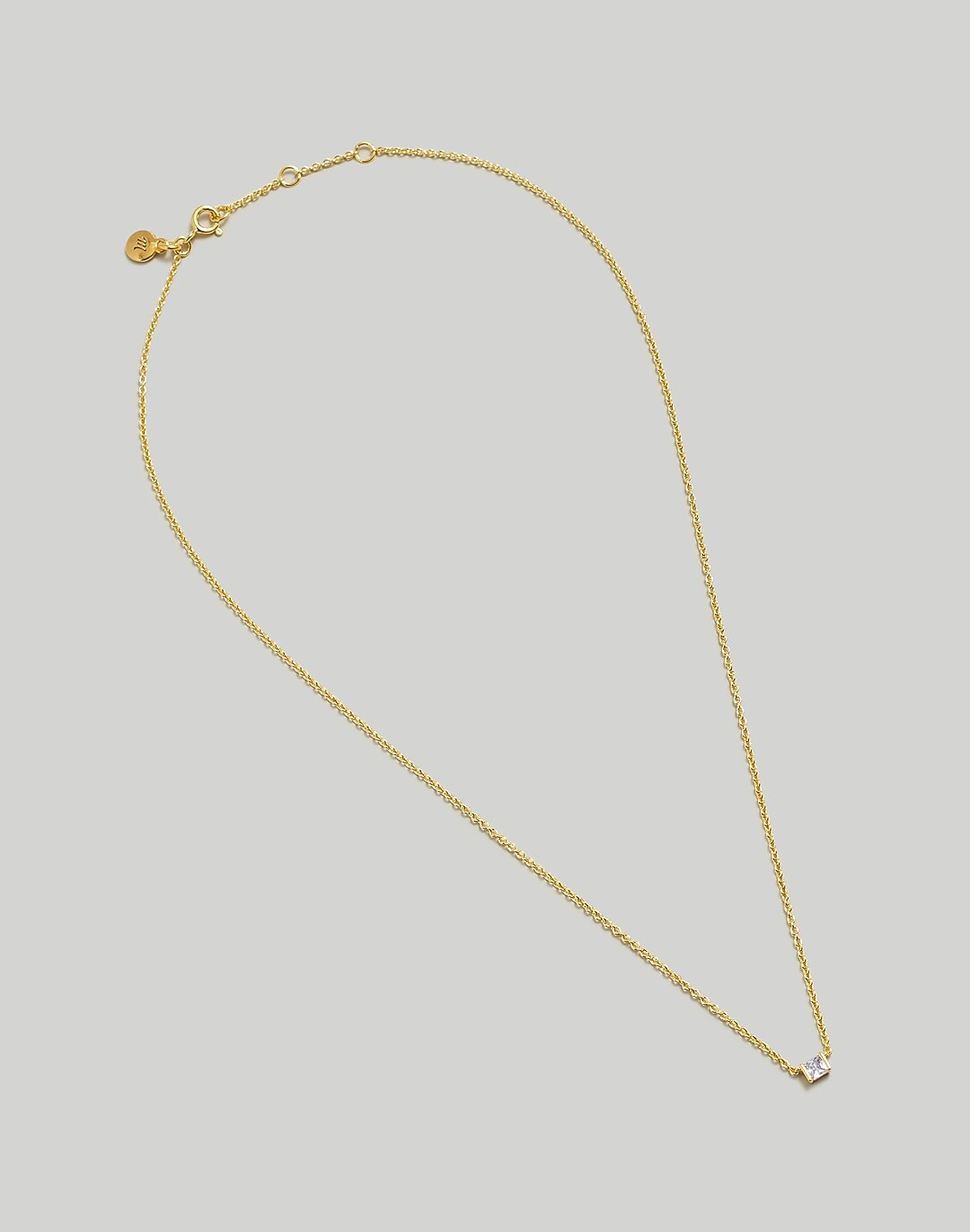 Delicate Collection Demi-Fine Birthstone Chain Necklace | Madewell