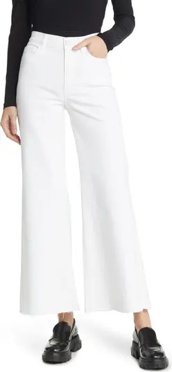 FRAME Le Palazzo Raw Hem Wide Leg Jeans | Nordstromrack | Nordstrom Rack