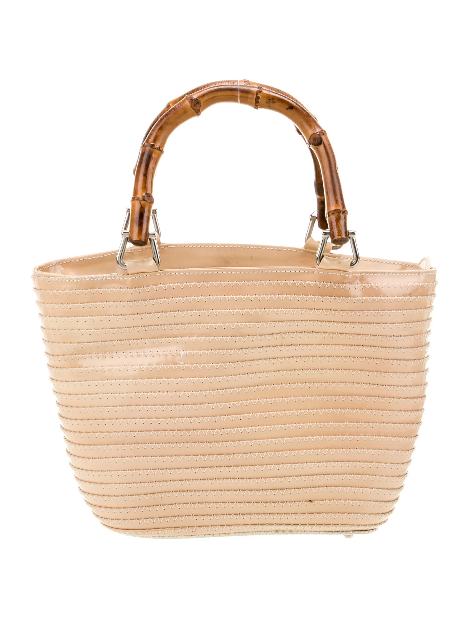 Bamboo Top Handle Bag Vintage | The RealReal