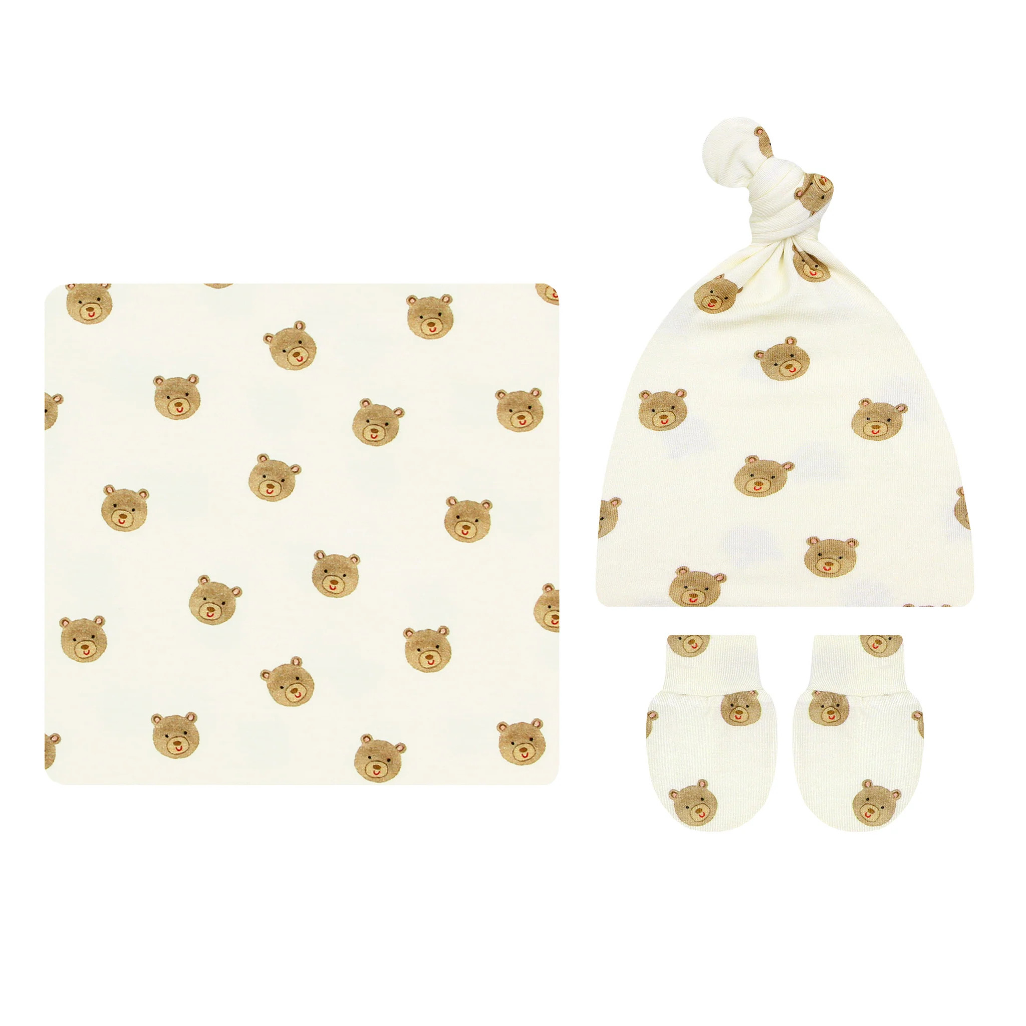 Teddy Newborn Hat Bundle | Lou Lou & Company