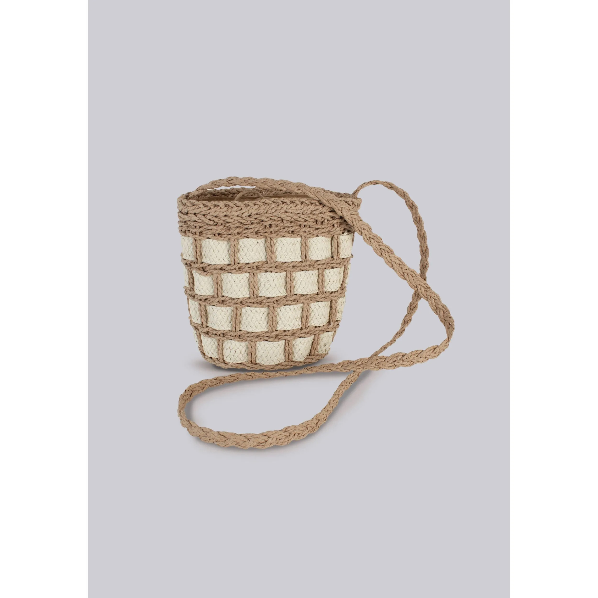Bolsa Bucket Feminina De Palha - Bege | Hering (BR)