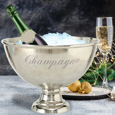 Ercole Luxury Champagne Bucket | Wayfair Professional