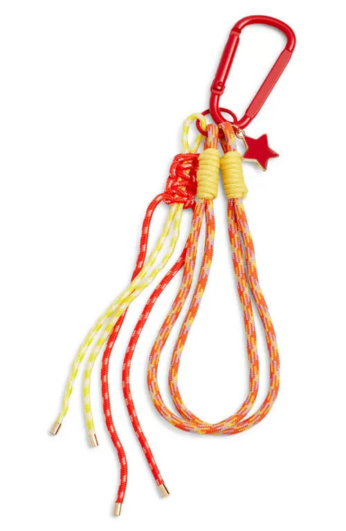 Chelsea28 Paracord Bag Charm in Orange Multi- Gold at Nordstrom | Nordstrom