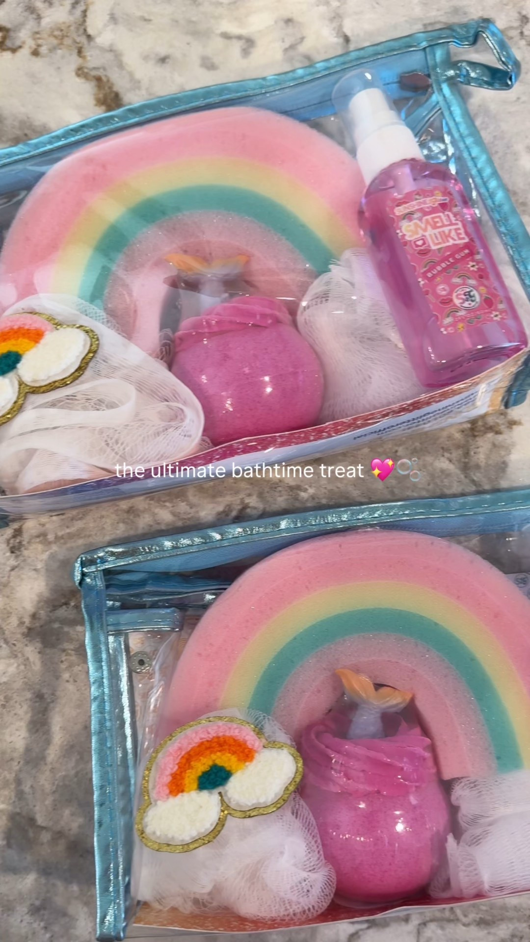 The cutest gift for your little mermaids 🧜‍♀️💖 Packed with bubblegum dreams, rainbow sparkle and mermaid magic — ready to gift or keep for themselves 🌈✨
#PerfectGiftIdea #MermaidBathBomb #SunshineAndGlitter #GiftForGirls #WhimsicalBathTime

#LTKKids #LTKParties #LTKFindsUnder50