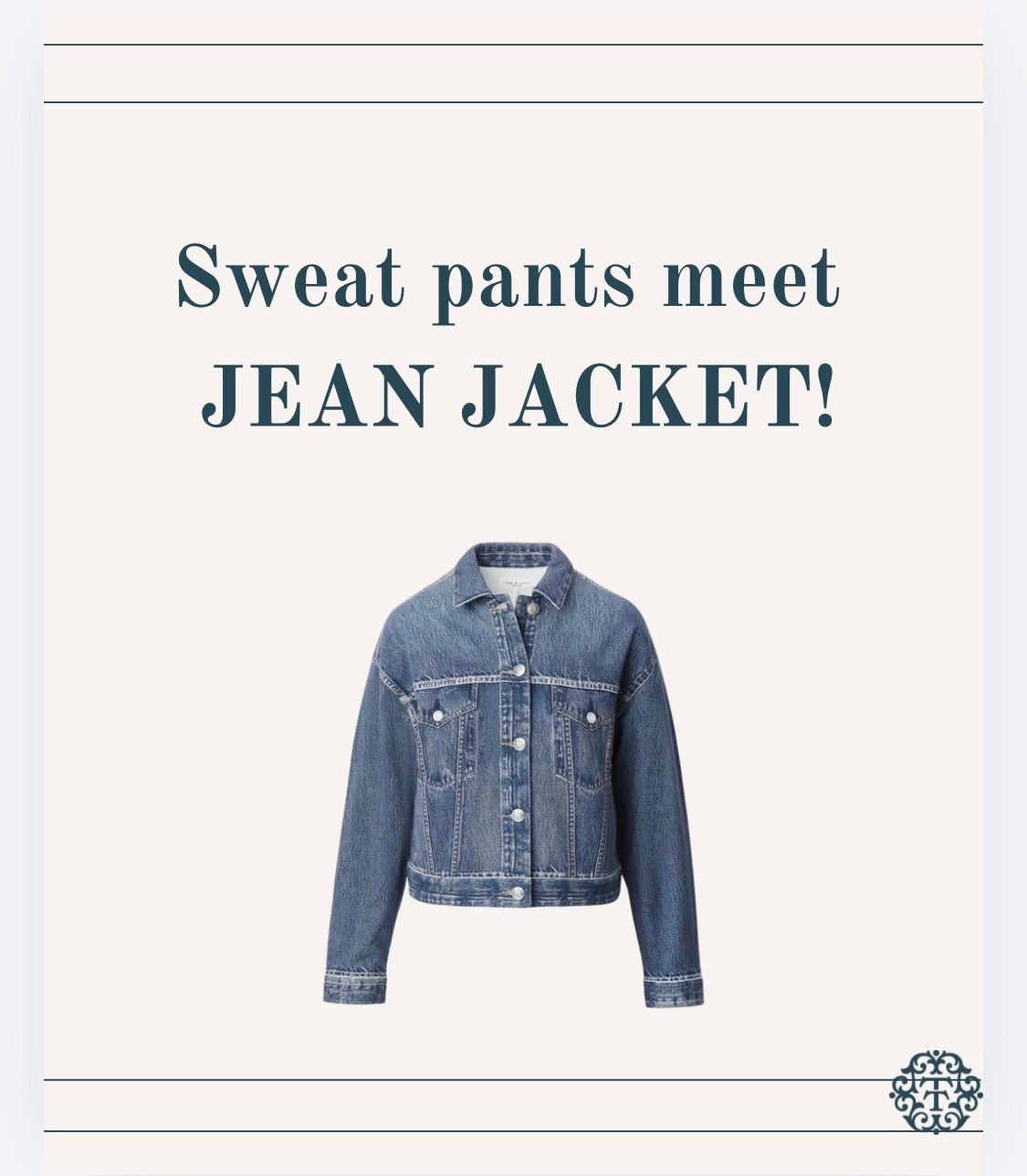 Softness of sweatpants with denim design is the perfect combination! s

#LTKOver40 #LTKMidsize #LTKdayinmylife