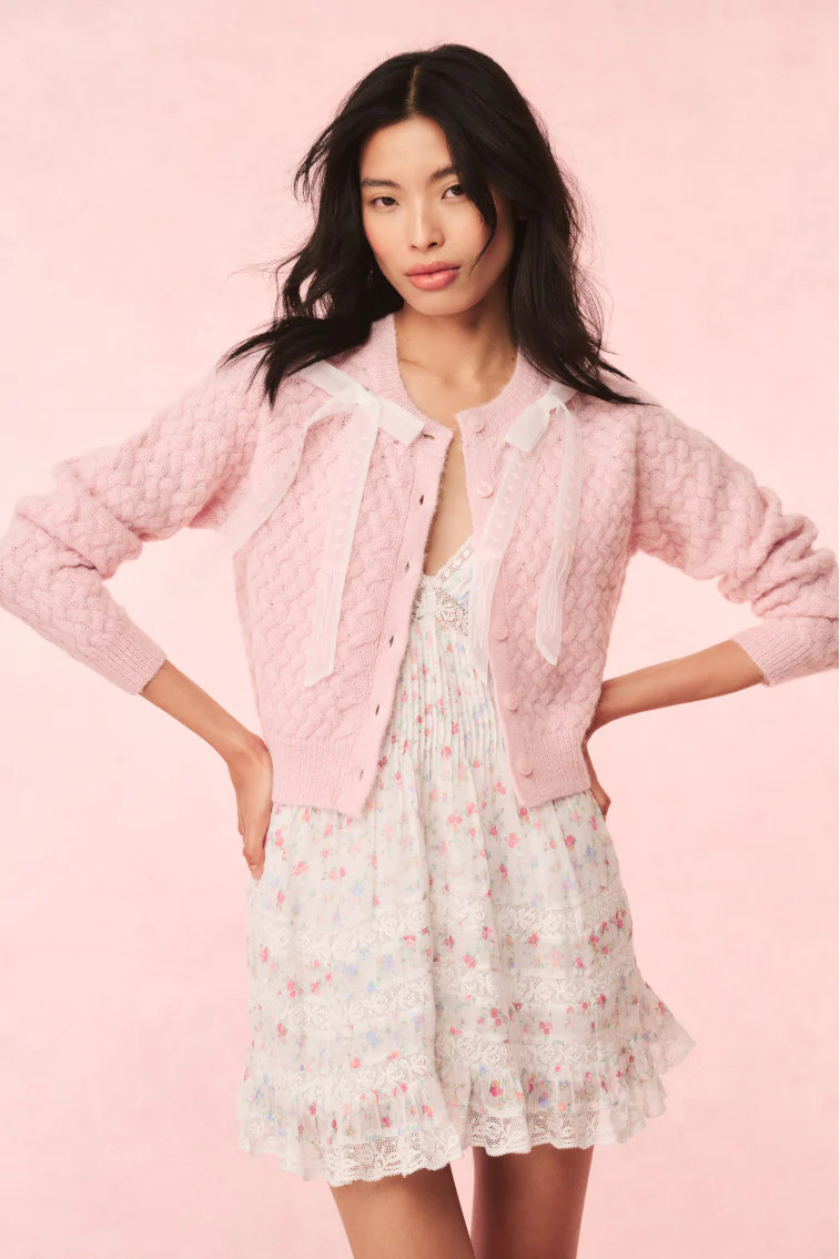 Cupid Bow Cardigan | LoveShackFancy