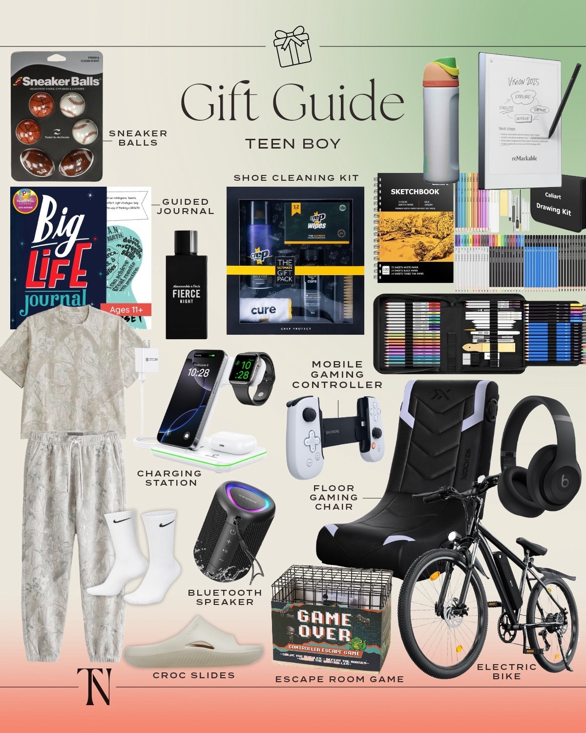 Teen Boy Gift Guide: Cool Style Meets Ultimate Comfort — from Abercrombie Camo Sets to Gaming Chairs, Slides, Controllers & More! 👾🎮

#LTKHoliday #LTKmomlife #LTKGiftGuide