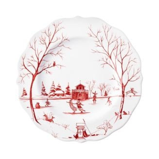 Country Estate Winter Frolic "The Claus Christmas Day" Dessert/Salad Plate | Bloomingdale's (US)