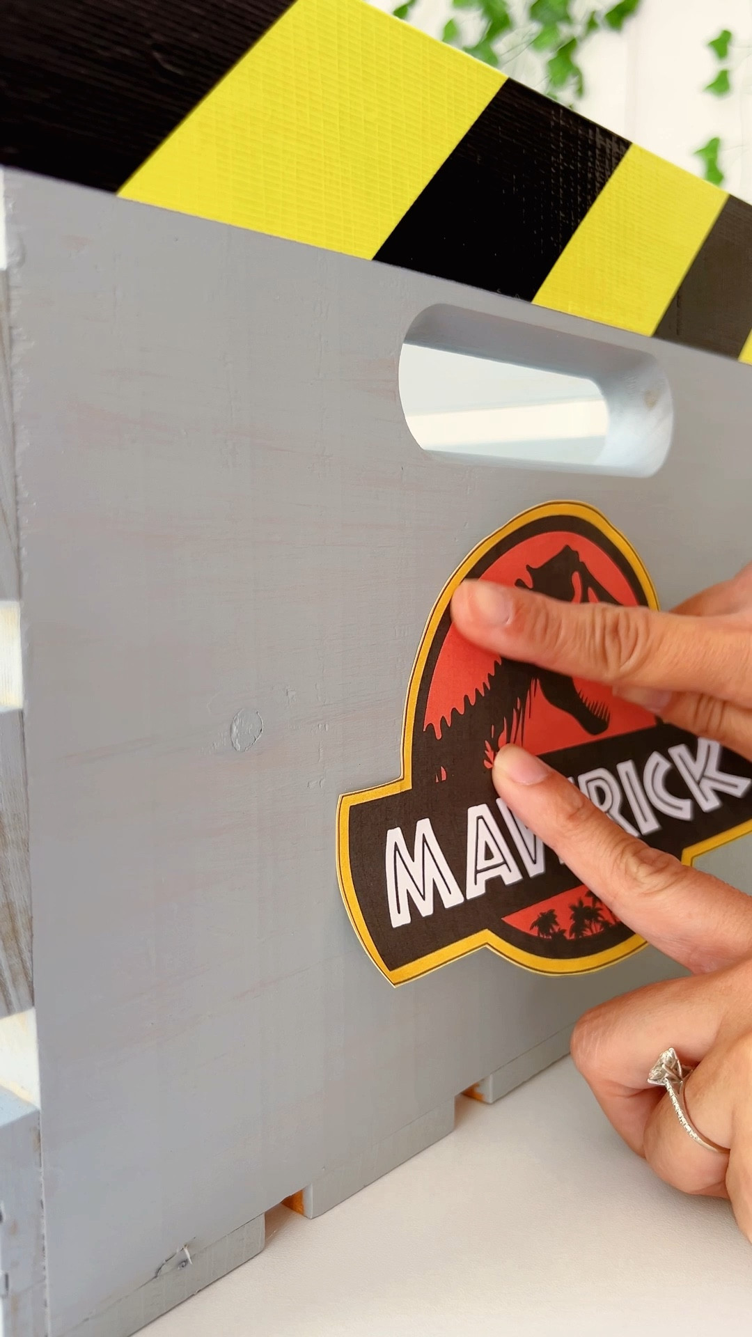 DINOSAUR TOY STORAGE! I love using the personalized custom Jurassic Park Logo for my son! #jurassicpark #jurassicworld #dinosaurparty

#LTKKids #LTKParties #LTKFamily