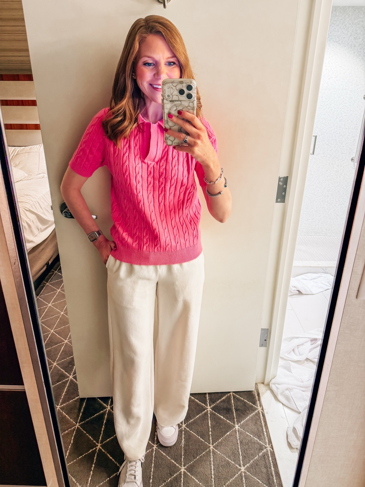 Sweater polo size small and Aritzia pants size XS

#LTKdayinmylife #LTKgrwm #LTKootd