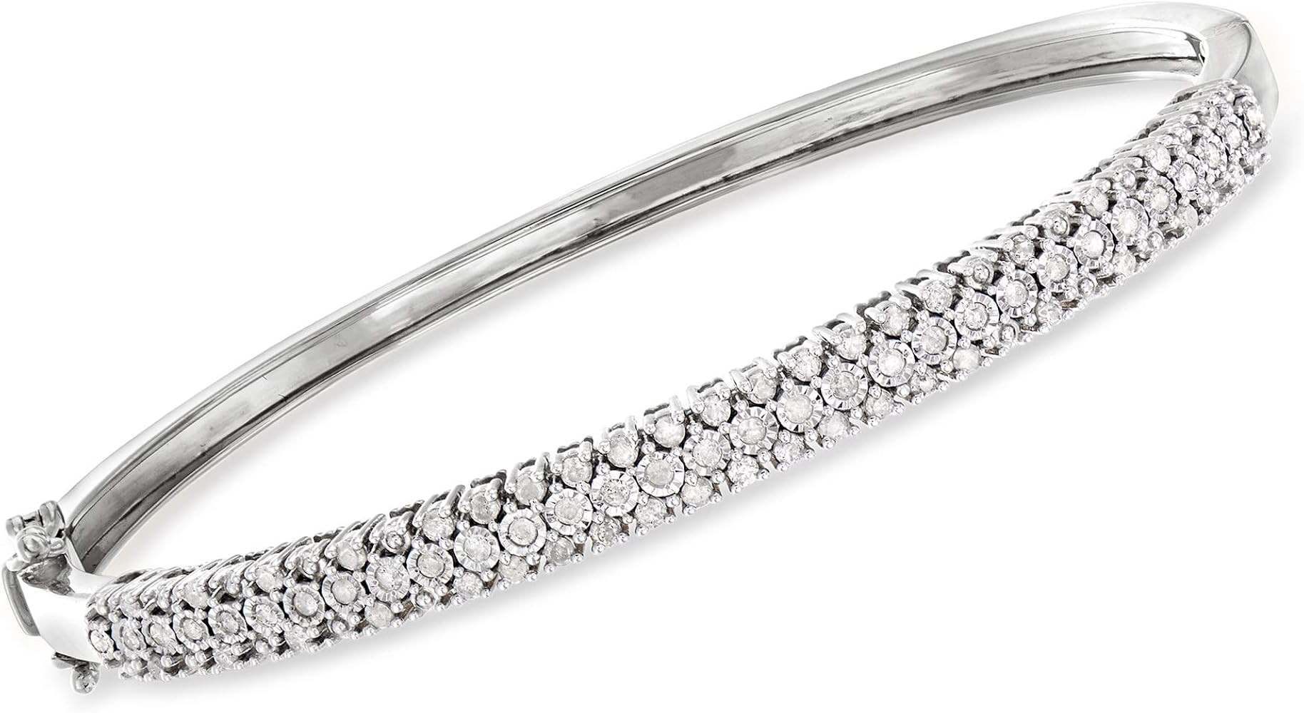 Ross-Simons 75 ct. t.w. Diamond Bangle Bracelet | Amazon (US)