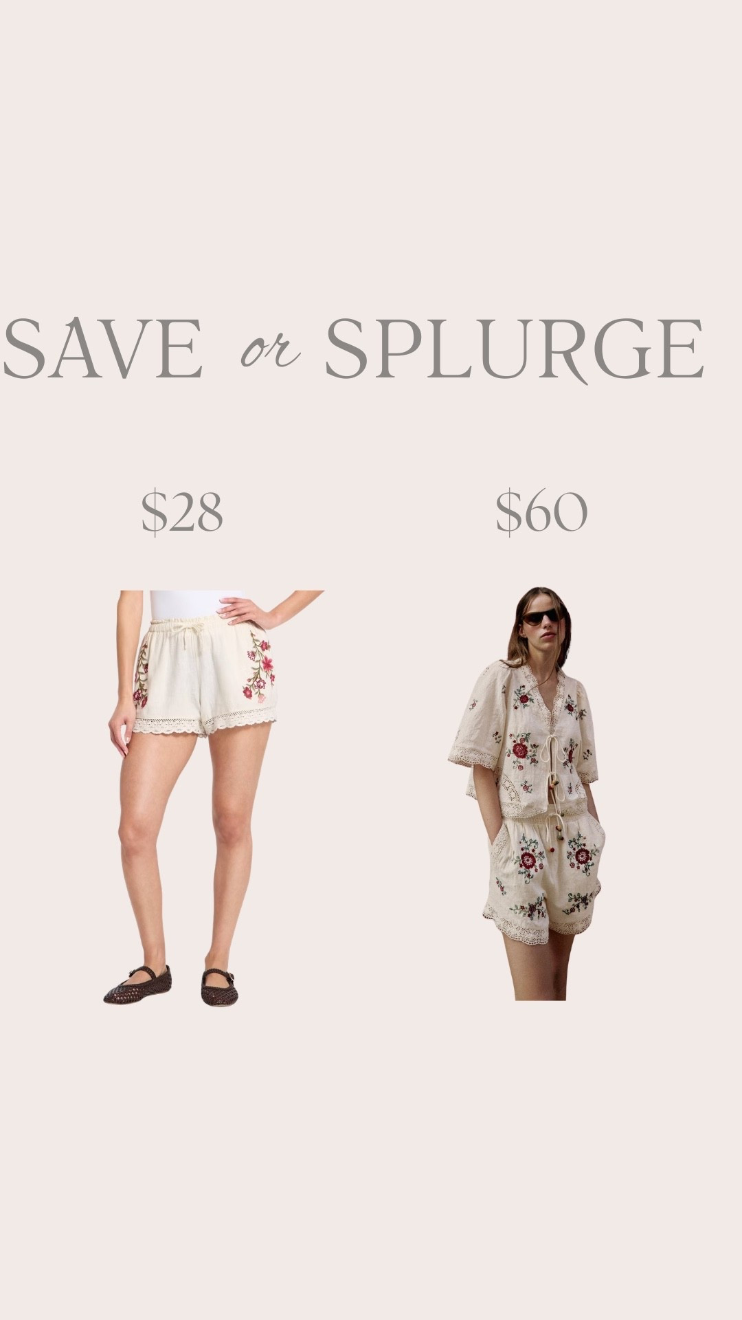 Save vs splurge

#LTKTravel #LTKSwim #LTKmomlife