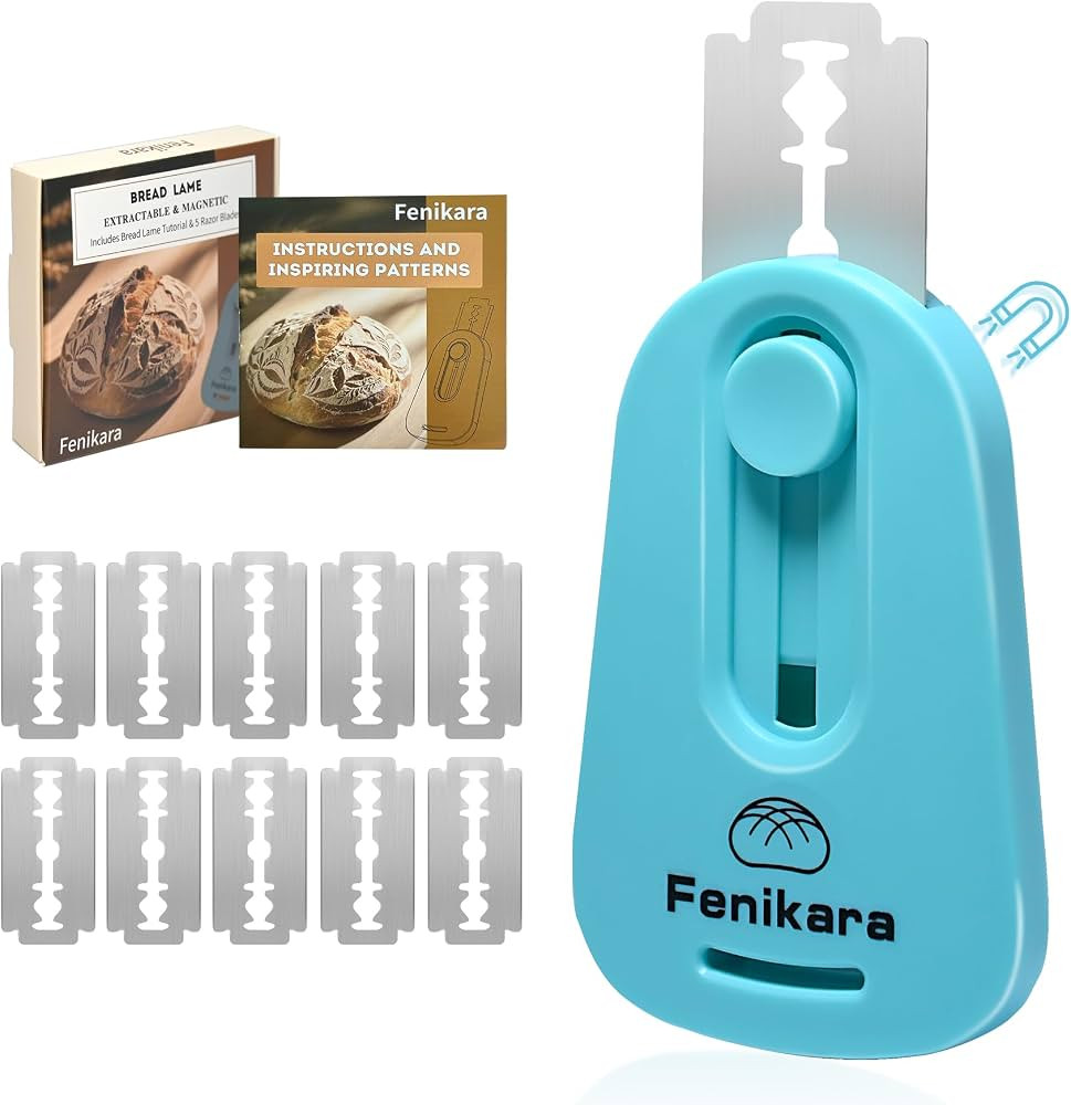 Professional Bread Lame,Upgraded Extractable & Magnetic Bread Lame Dough Scoring Tool,Premium Sou... | Amazon (US)