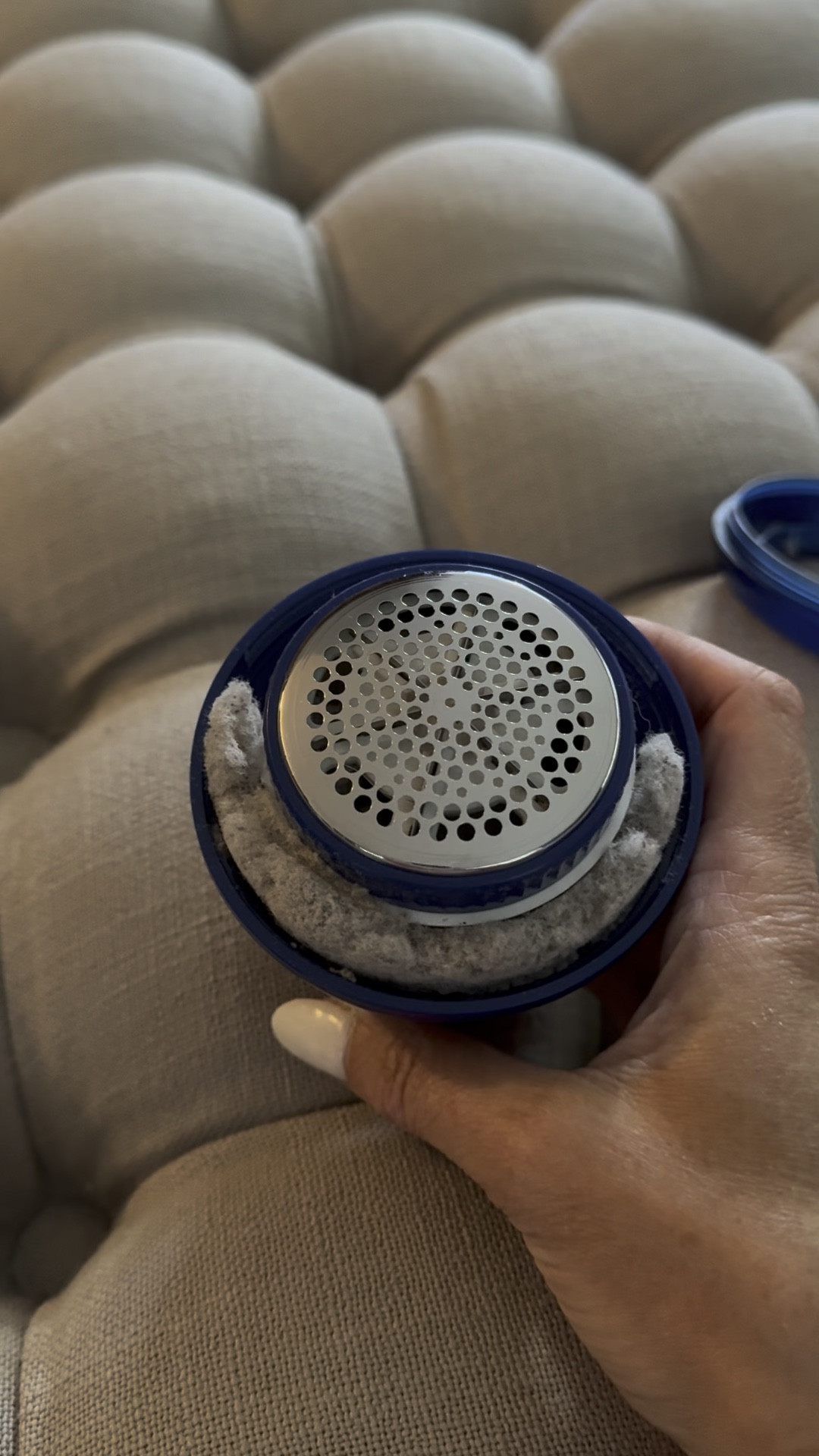 Anyone else have kids that uses the furniture in the house as ninja warrior practice grounds?! 

My couch and ottoman and even chair cushions have seen better days, but grabbed myself a fabric shaver and boy how satisfying is the aftermath 🤩

Do yourself a favor and just grab the fabric shaver - I use it on my sweaters too  when my husband decides to wash them in with the towels 🫠

#LTKVideo #LTKHome #LTKFindsUnder50