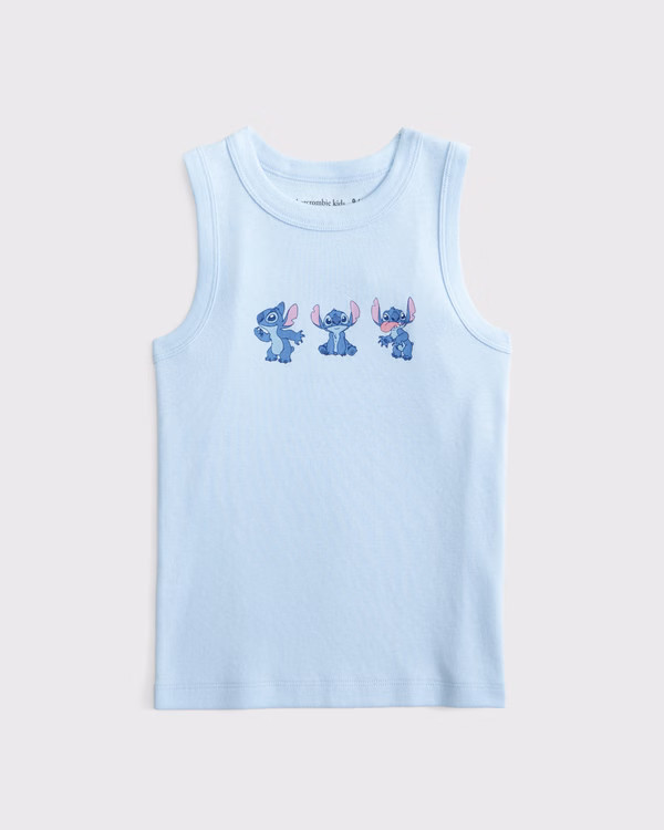 girls lilo and stitch graphic tank | girls | Abercrombie.com | Abercrombie & Fitch (US)