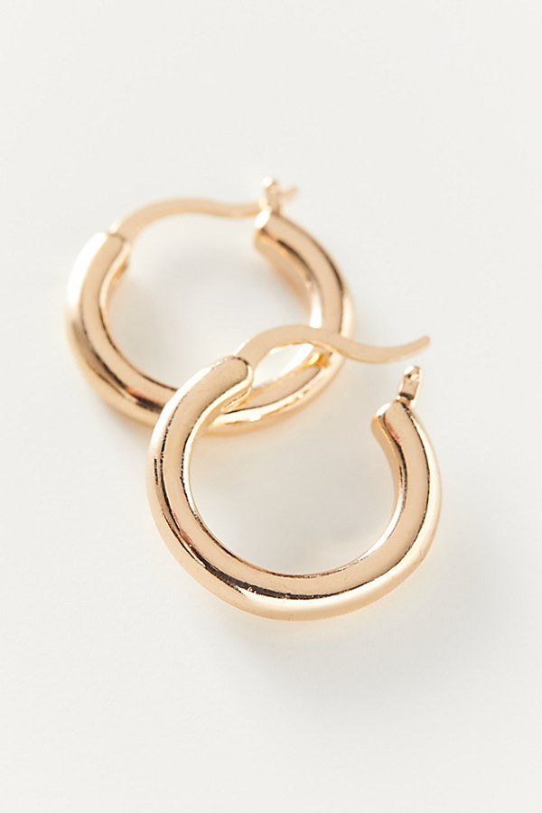 Charlotte Basic Hoop Earring | Urban Outfitters (US and RoW)