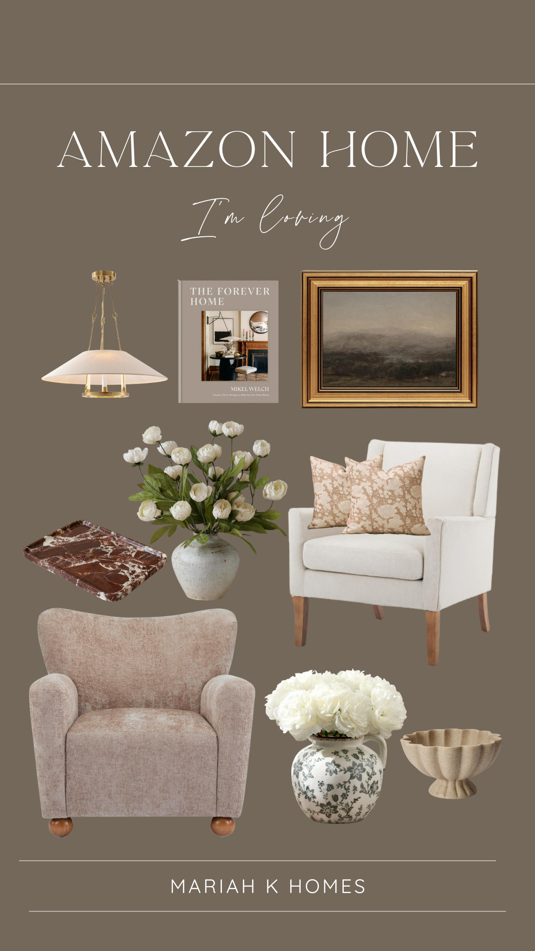 Amazon home finds that make styling your space feel effortless 🤎 From Amazon home decor and furniture finds to designer dupes and must-have home essentials, these pieces bring a timeless, curated look without the high-end price tag. Perfect for living room, bedroom, or entryway styling with that warm neutral, modern traditional feel. #amazonhome #amazonliving  

 #LTKHome #LTKSaleAlert