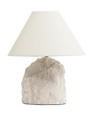 12.5x17 Carver Stone  Table Lamp | TJ Maxx