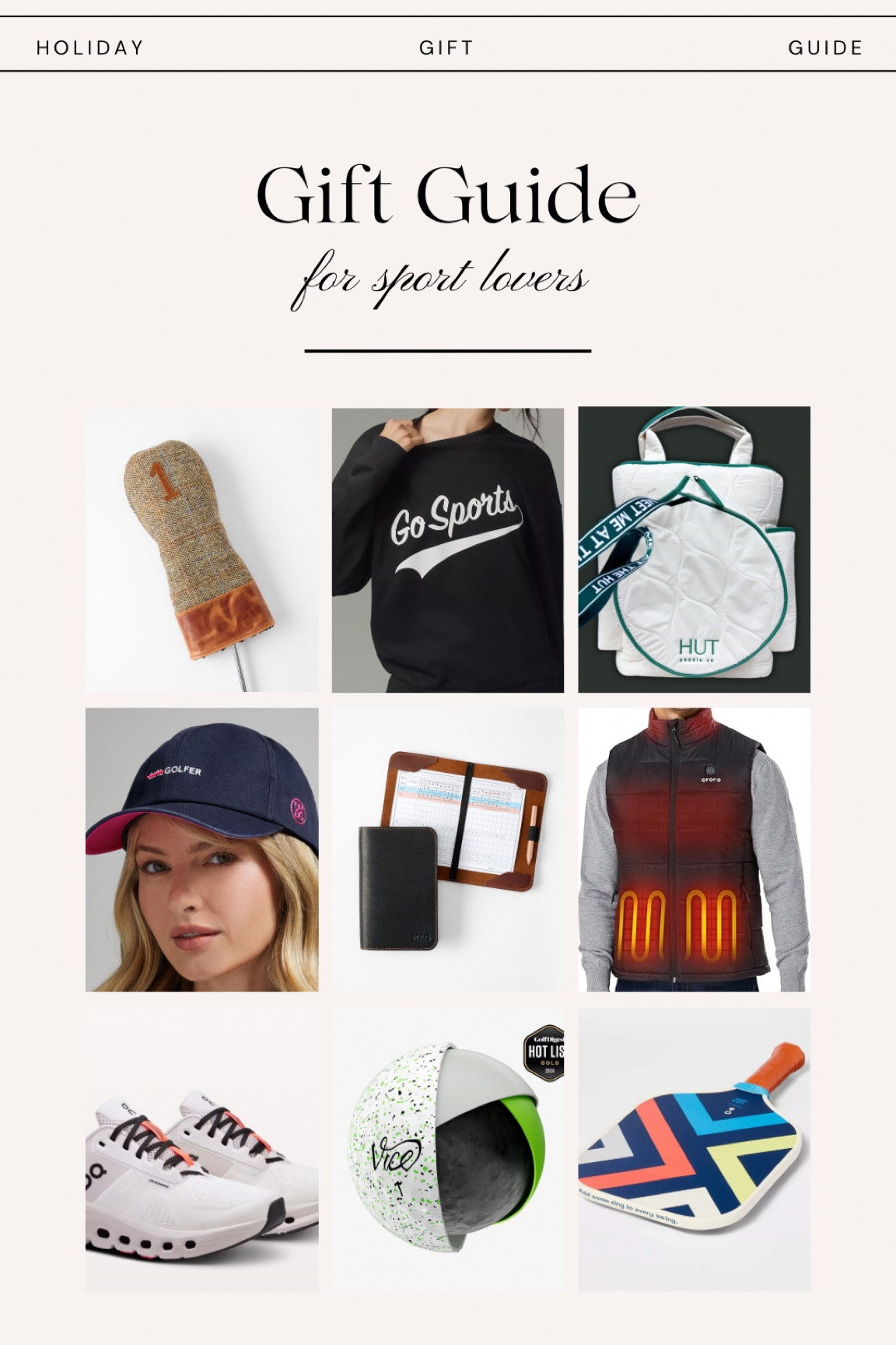 Gift ideas for sports lovers! 

#LTKGiftGuide #LTKActive #LTKFindsUnder100