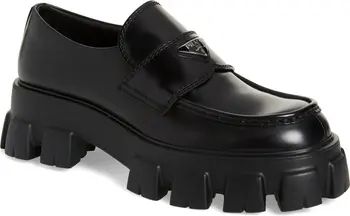 Prada Monolith Lug Sole Loafer | Nordstrom | Nordstrom