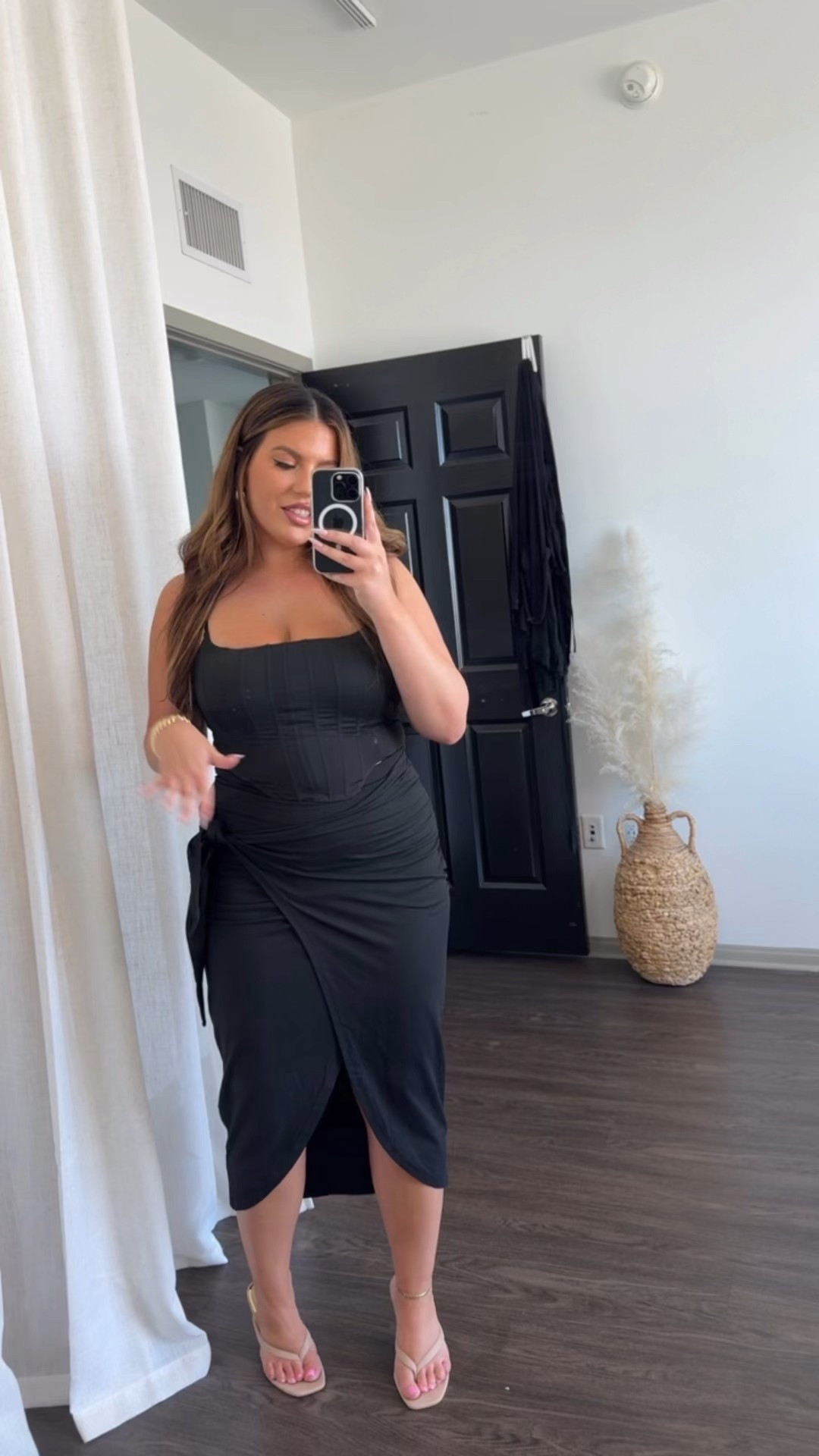 Same corset and skirt on sale but in black! Both of these pieces are super flattering for the curves and are great staples for your closet year round! 🖤

#LTKMidsize #LTKFindsUnder50 #LTKSaleAlert