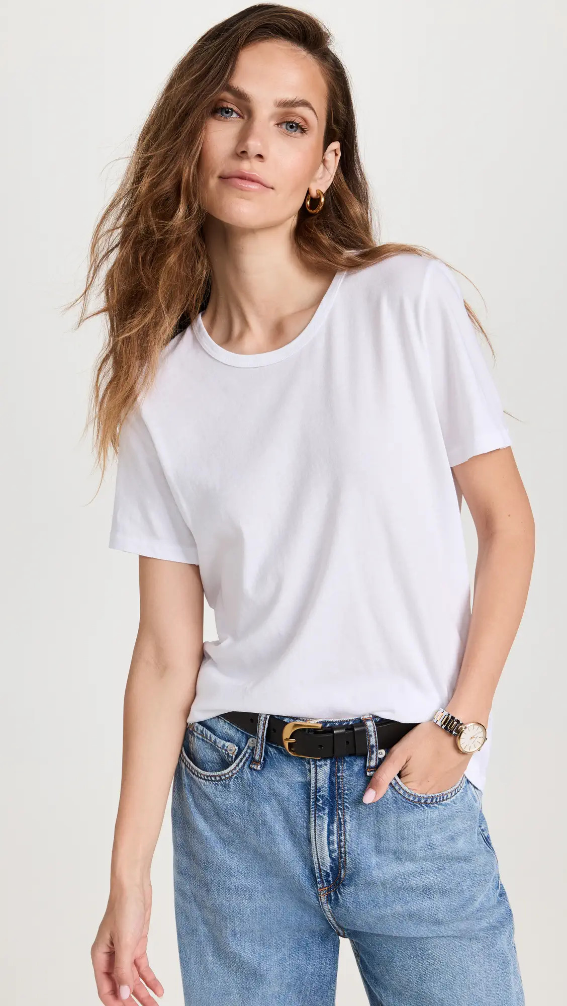 Jenni Kayne Cotton Basic Tee | Shopbop | Shopbop