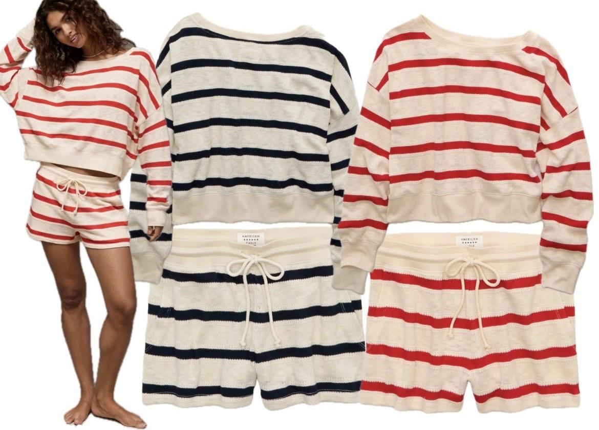 The cutest lounge set! American Eagle || Aerie

#LTKootd