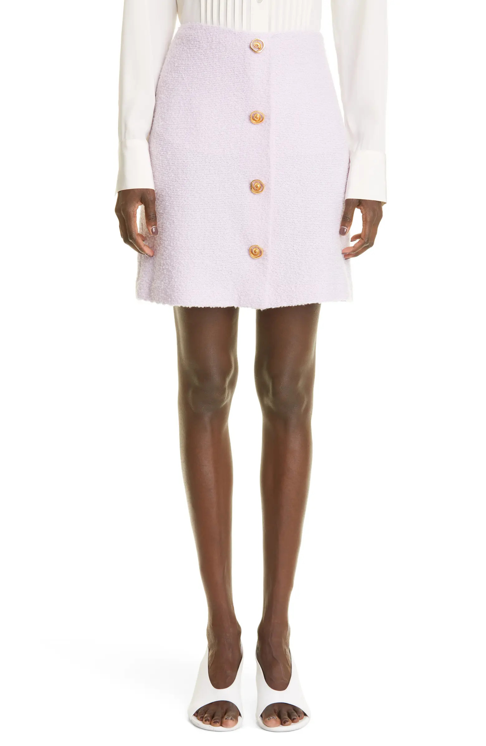 Wool Blend Tweed Knit Skirt | Nordstrom