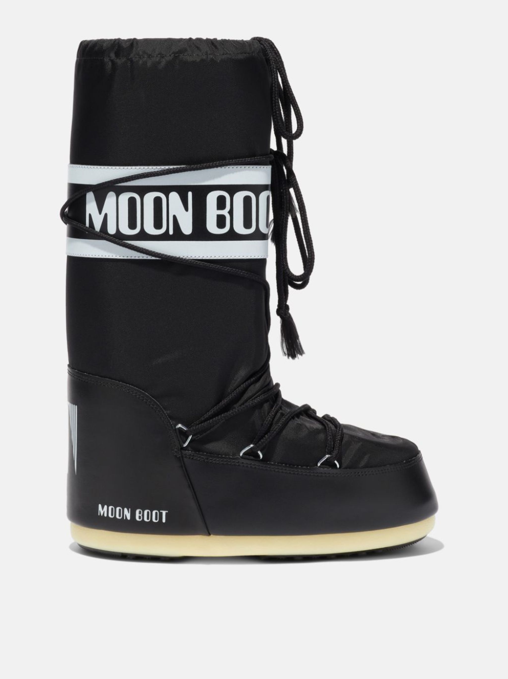 ICON BLACK NYLON BOOTS | moon_boot