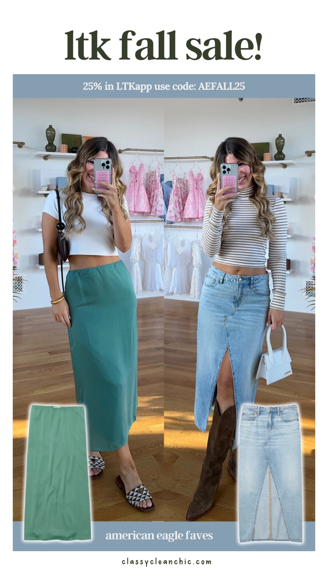 American eagle fall outfits on sale! Use code AEFALL25 for 25% sitewide in the LTKapp!

#LTKSeasonal #LTKstyletip #LTKSale