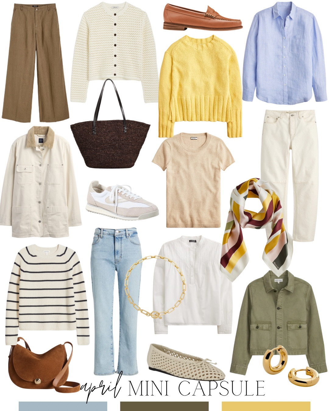 April mini capsule
Spring outfits 

#LTKOver40 #LTKSeasonal #LTKStyleTip
