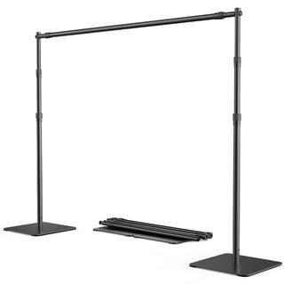 96 in. x 120 in. Backdrop Stand, Arbor for Wedding, Birthday Party, Photography, Christmas Decora... | The Home Depot