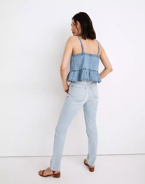 Denim Peplum Cami | Madewell