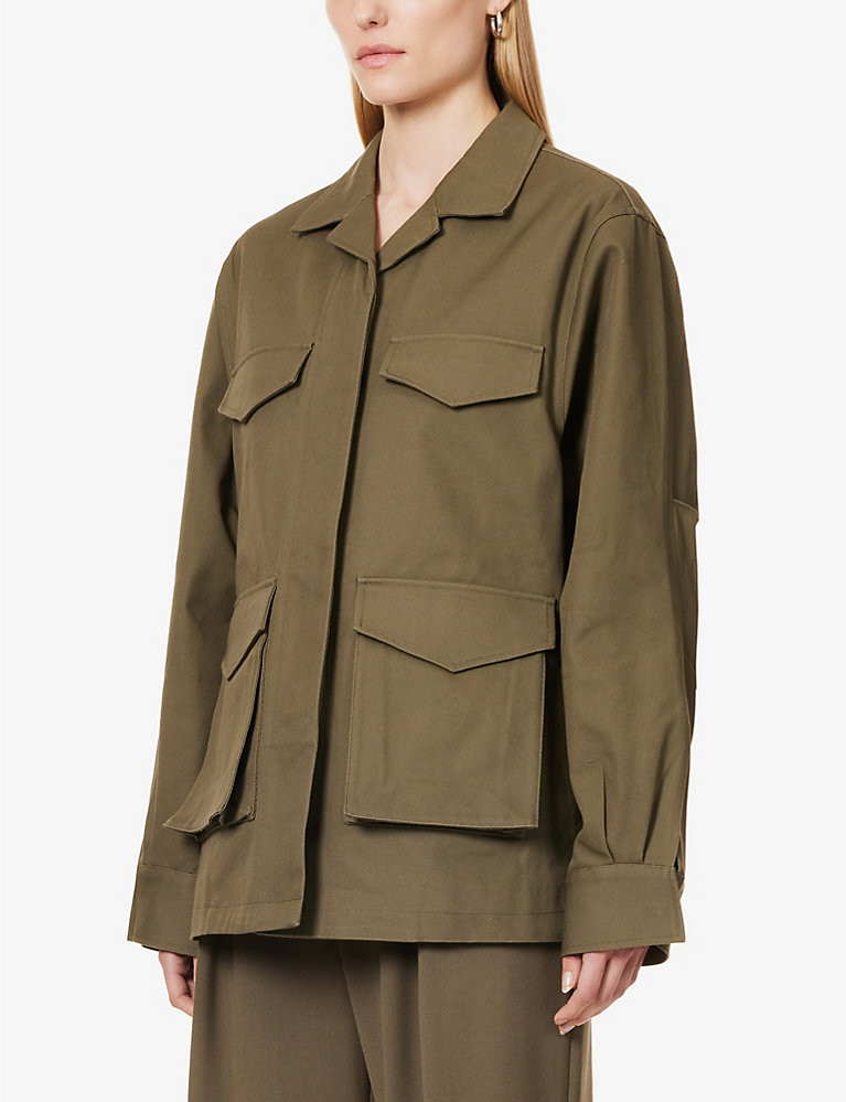 Army regular-fit cotton jacket | Selfridges