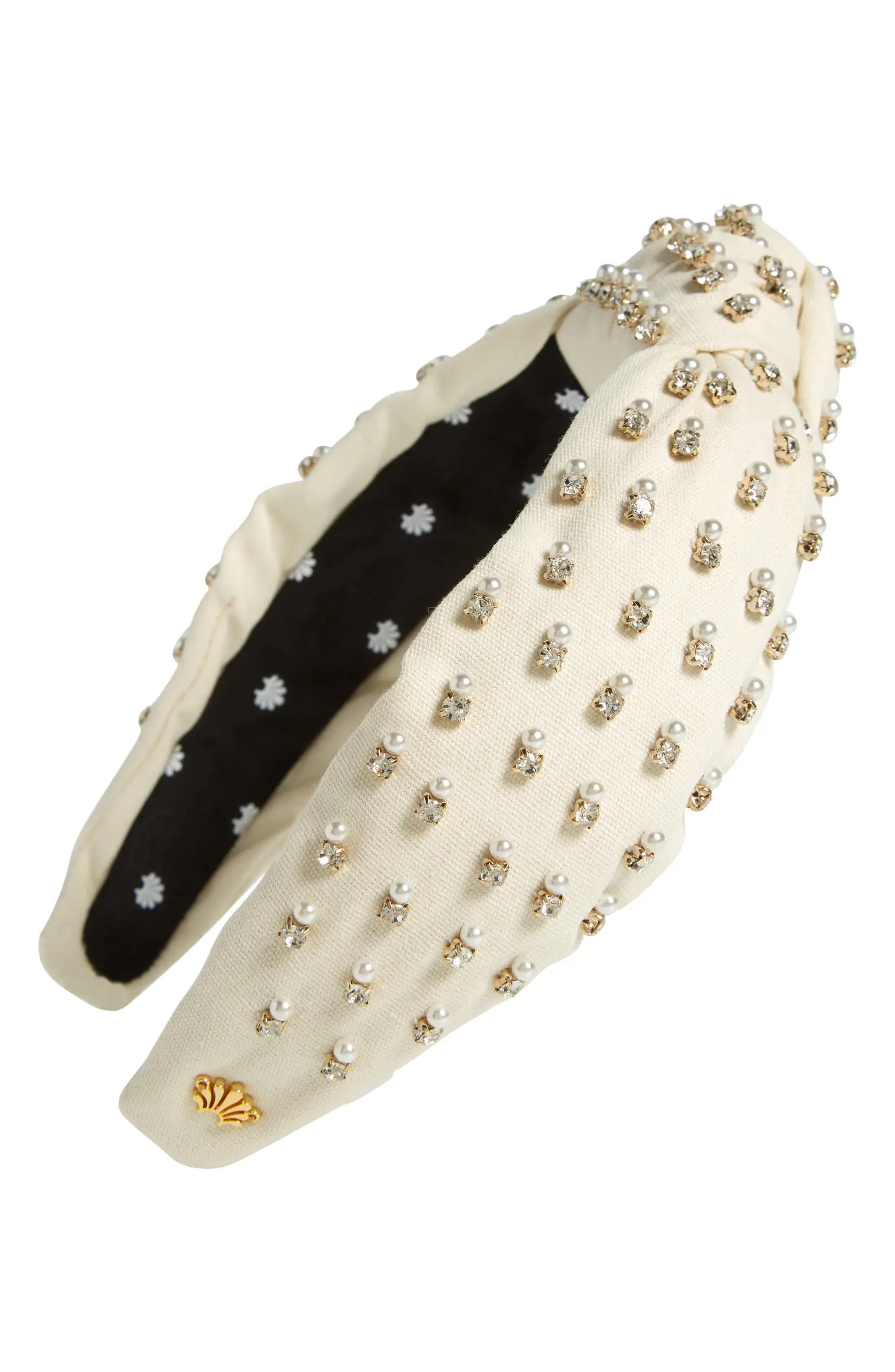 Lele Sadoughi Embellished Knotted Headband | Nordstrom | Nordstrom