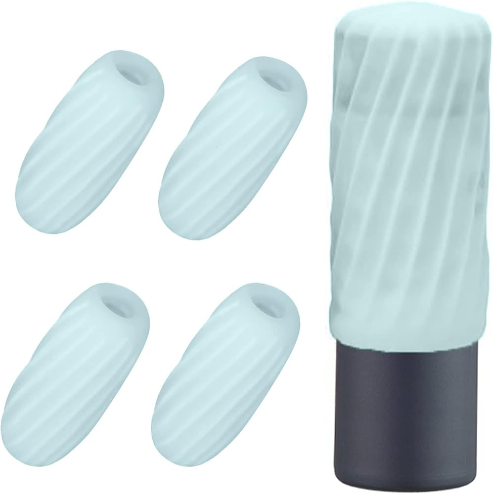 Deacocal 4 Pack Reusable Rubber Travel Accessory Elastic Sleeve for Leak Proofing For Standard a... | Amazon (US)