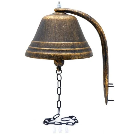 HTTMT- Upstreet Outdoor Dinner Bell Made For Ranch House Family Front Door Interior Exterior Décor W | Walmart (US)
