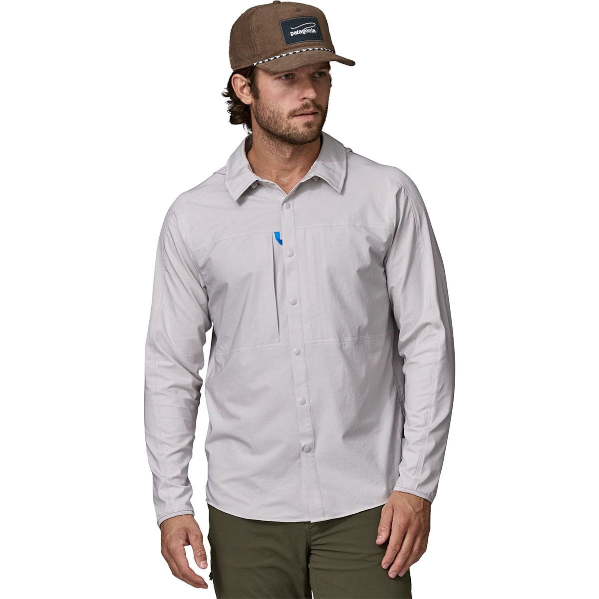 Patagonia River Rambler Hybrid Sun Hooded Shirt - Men's - Clothing | Backcountry