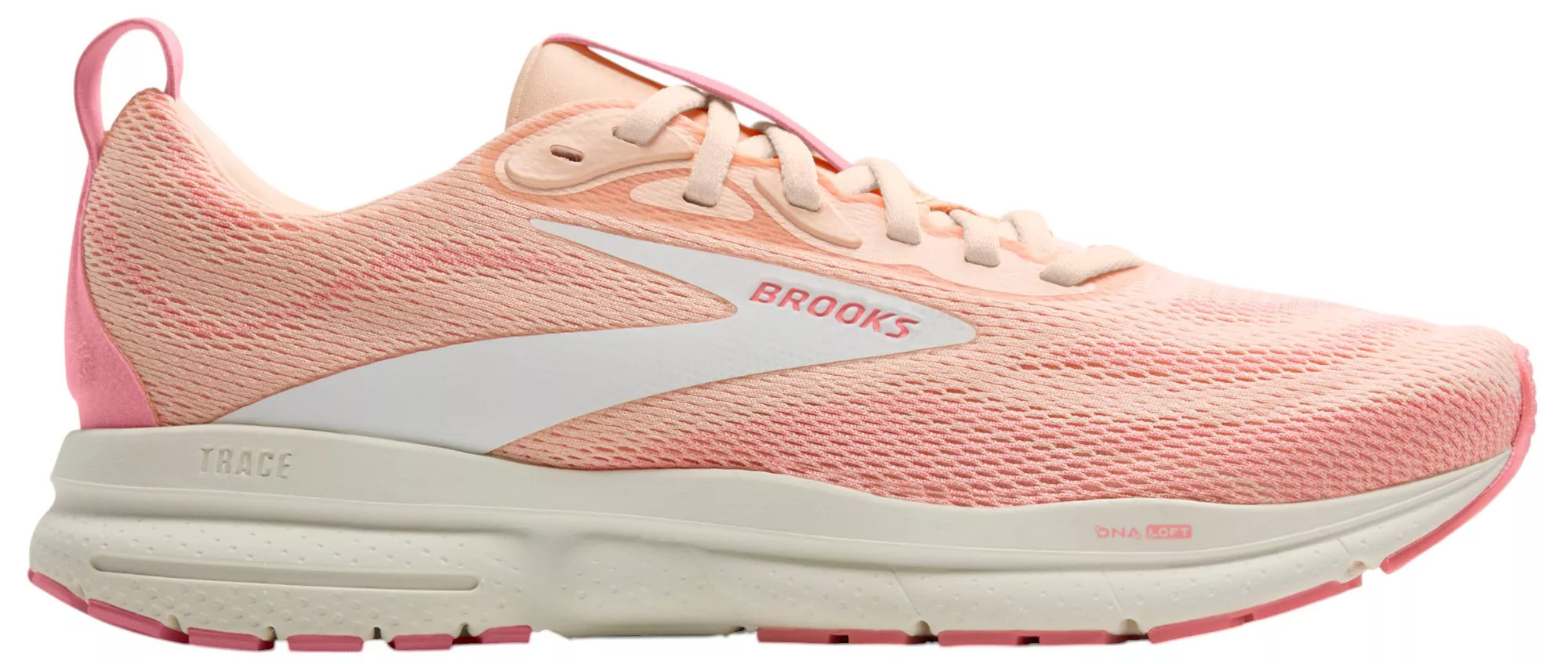 Brooks Women's Trace 4 Running Shoes, Size 7.5, Orange/Pink | DICK'S Sporting Goods