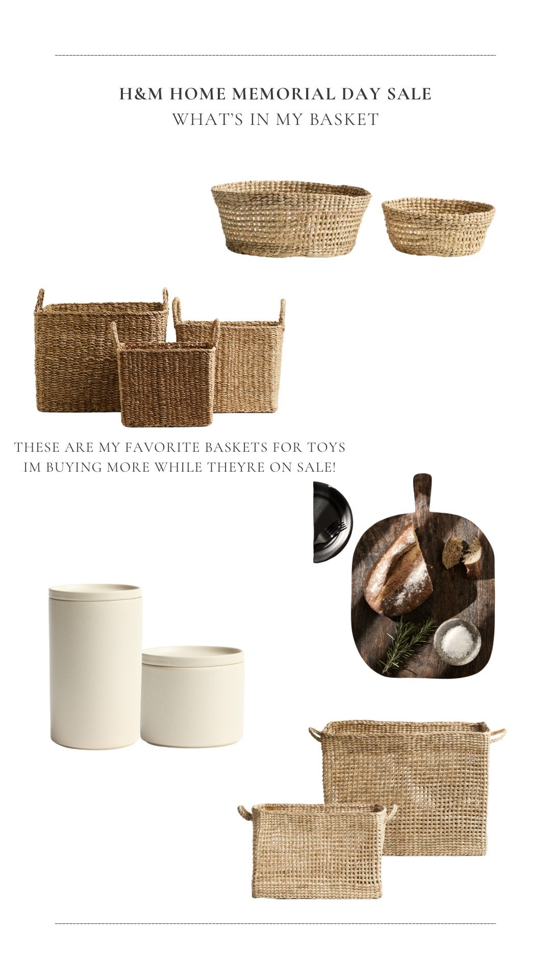 Sharing the H&M Home Memorial Day sale items that are in my basket!

#LTKSaleAlert #LTKHome #LTKSeasonal