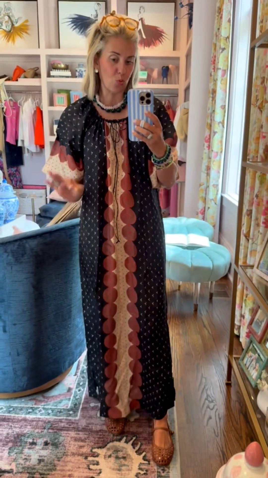 Restock alert!! This dress sold out quick but it’s back for now. I’m wearing size xs and 7.5  in the Mary Jane’s (1/2 size down). 

Codes:
Allie +Bess - Catherine20 for 20% off
Loopy - mixandmatchmadness for 10% off

#LTKdayinmylife #LTKootd #LTKmomlife