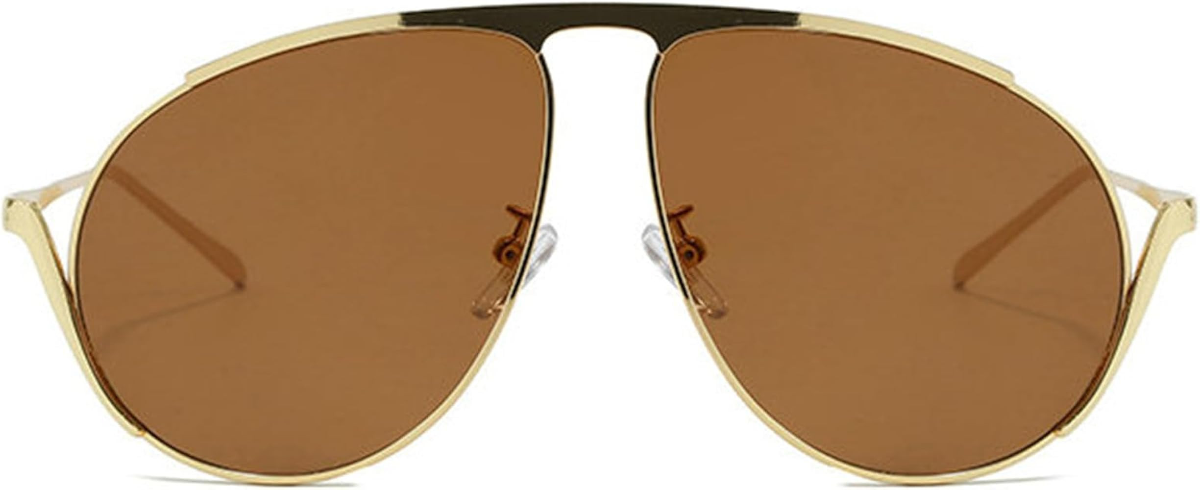 willochra Retro Gold Pilot Sunglasses for Women Men 2025 Metal Unique Oversized 70s Gradient Blac... | Amazon (US)