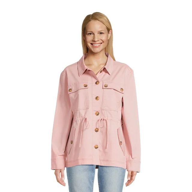 Time and Tru Women's Field Jacket, Sizes XS-XXXL | Walmart (US)