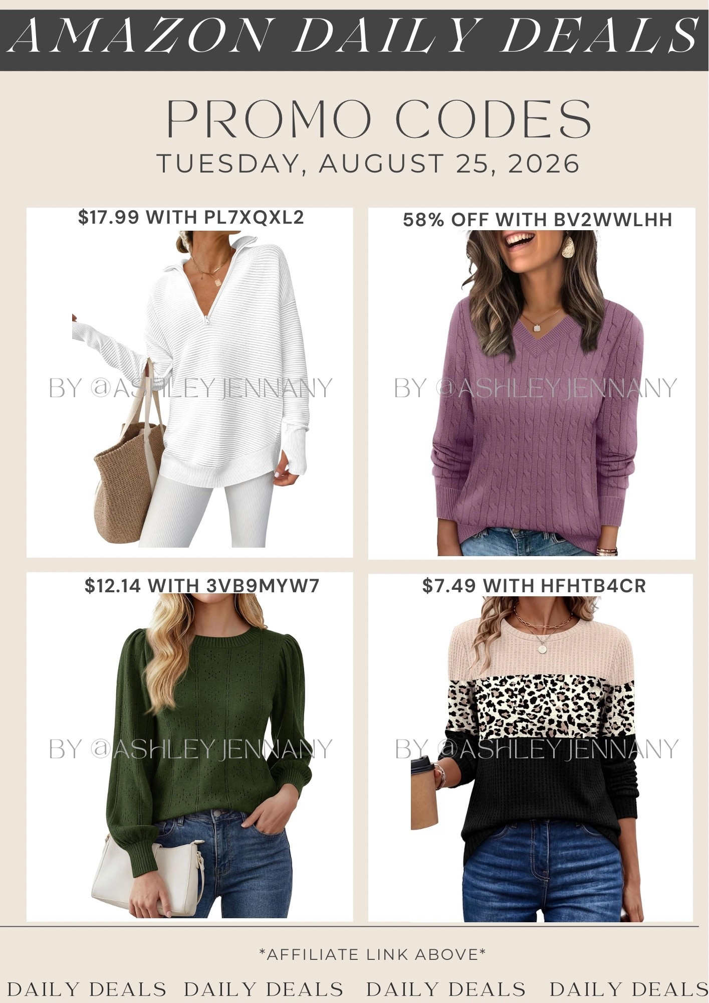 Amazon deals

#LTKMidsize #LTKSaleAlert #LTKSeasonal