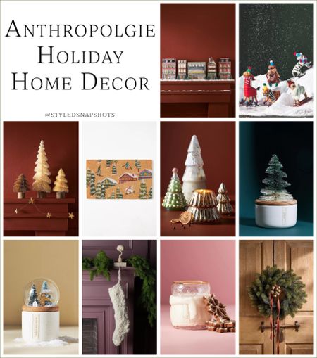 Holiday home decor from @anthropologie! Take 30% off with my code SNAPSHOT30 

holiday gift guide, Christmas decor #AnthroPartner

#LTKhome #LTKGiftGuide #LTKHoliday