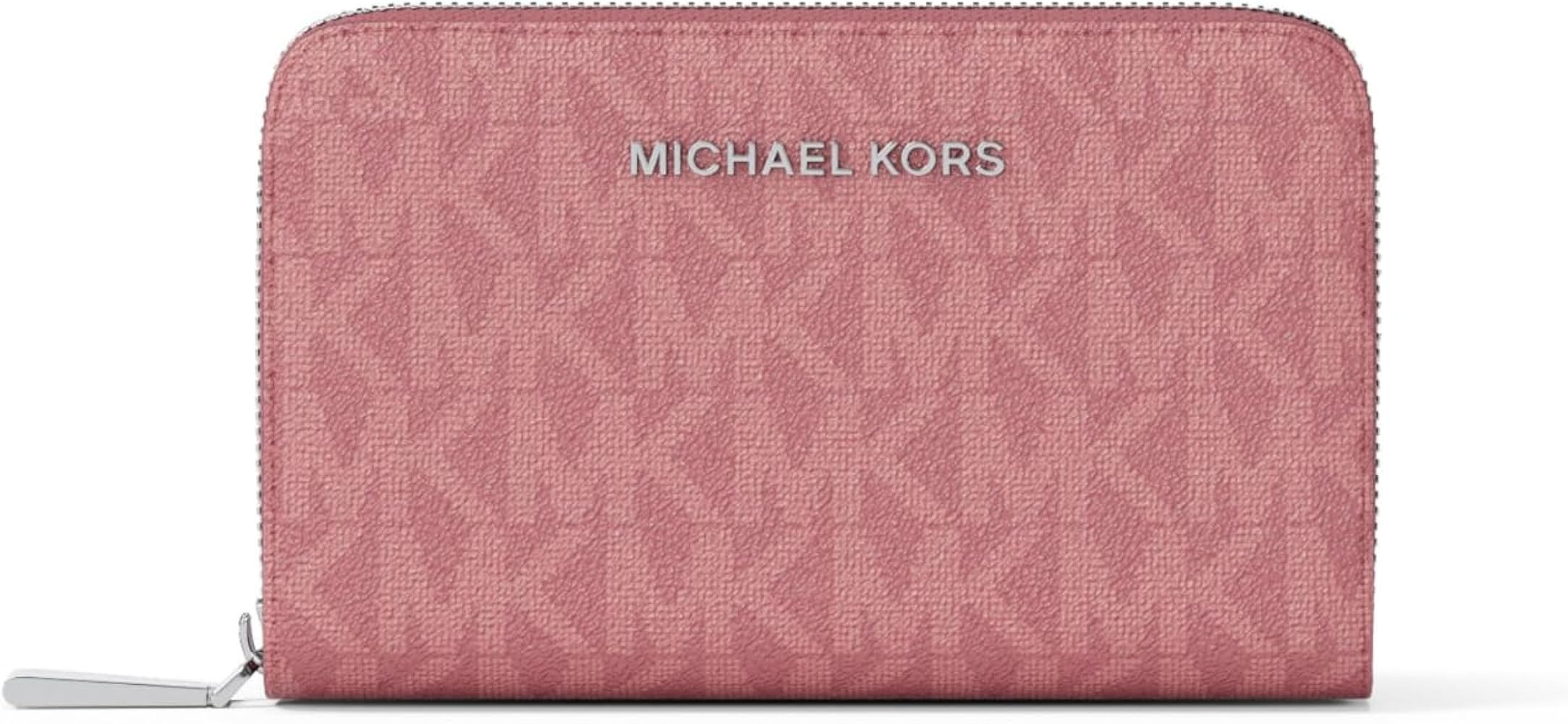 Michael Kors Jet Set Small Zip Around Card Case | Amazon (US)