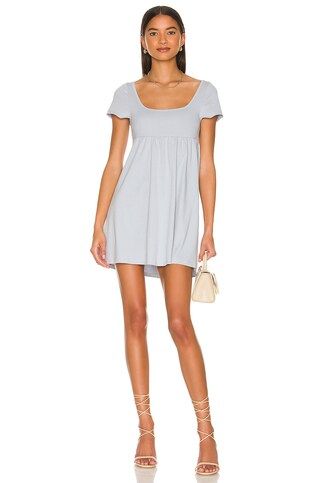 ALL THE WAYS Tanja Babydoll Dress in Light Blue from Revolve.com | Revolve Clothing (Global)